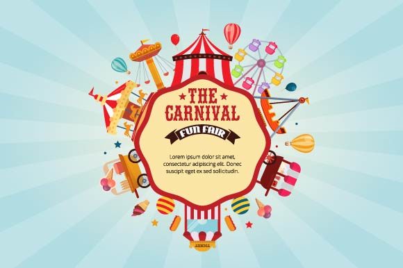 Carnival Fun Fair Banner: Injecting Energy Into Your Visuals