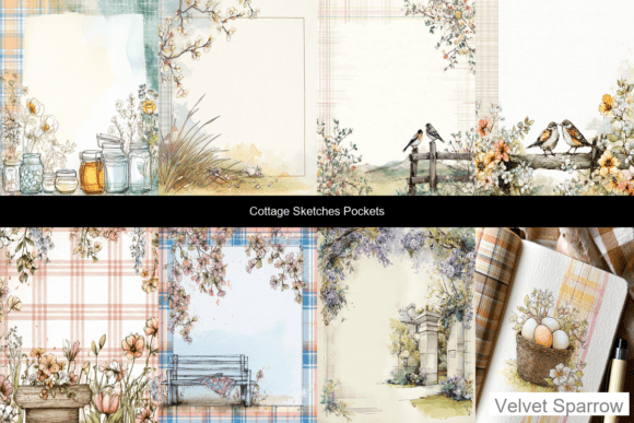 Cottage Sketches Pockets Vol 7: The Art of Layered Design