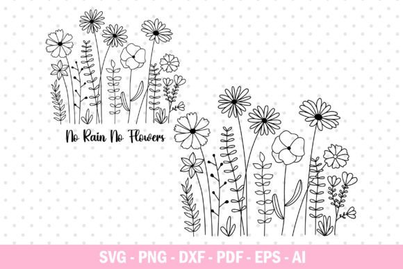 No Rain No Flowers SVG: A Design Asset for Every Creator