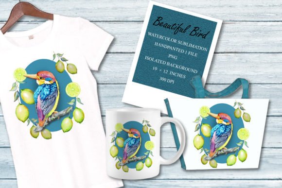 Watercolor Beautiful Bird Sublimation: A Designer's Guide