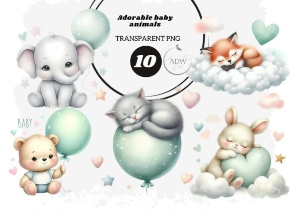 Why Adorable Baby Animals Clipart is a Modern Design Staple